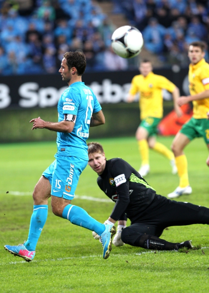 Матч 1/4 финала Кубка России «Зенит» — «Кубань»