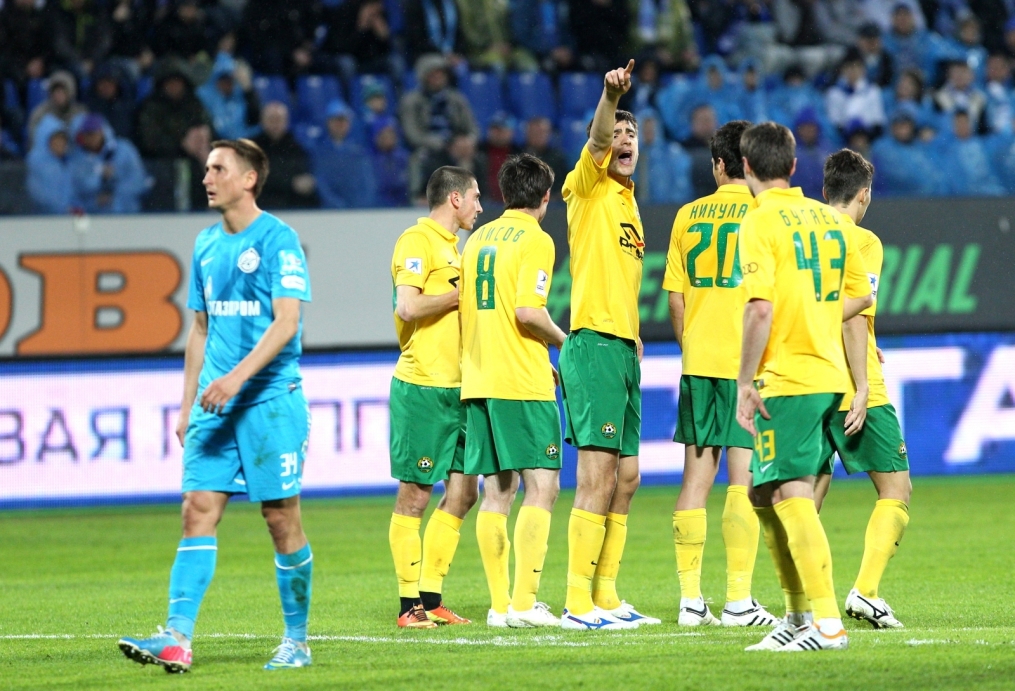 Матч 1/4 финала Кубка России «Зенит» — «Кубань»