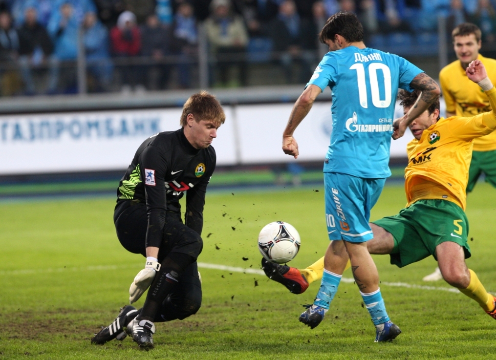 Матч 1/4 финала Кубка России «Зенит» — «Кубань»