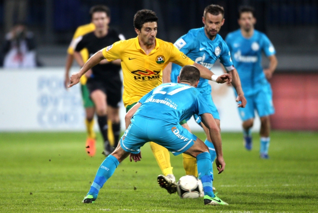 Матч 1/4 финала Кубка России «Зенит» — «Кубань»