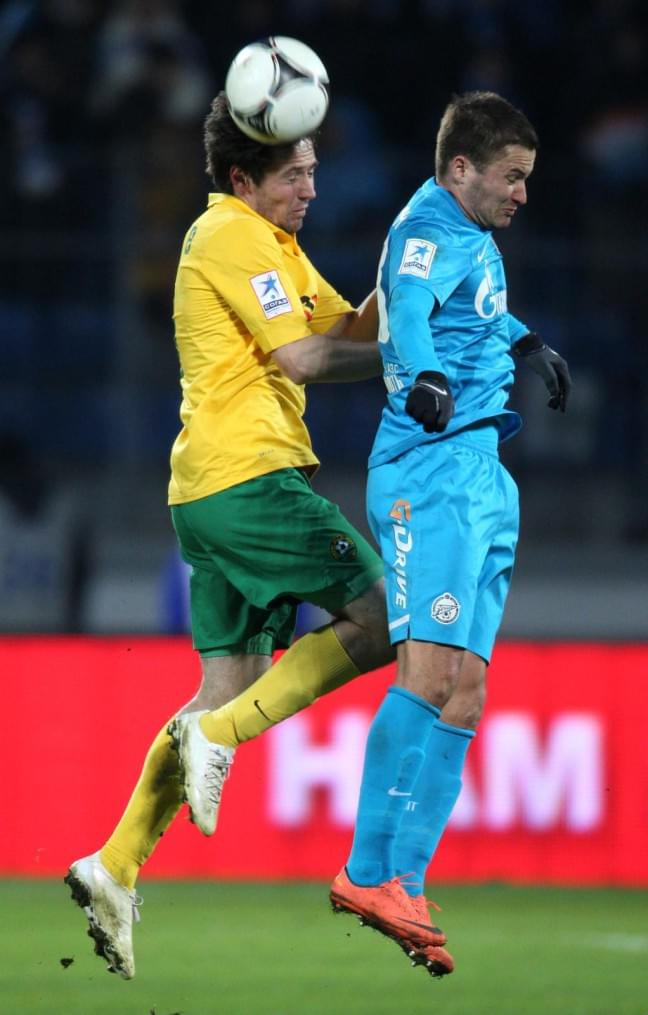 Матч 1/4 финала Кубка России «Зенит» — «Кубань»