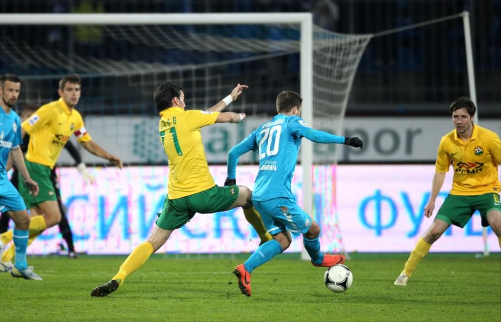 Матч 1/4 финала Кубка России «Зенит» — «Кубань»