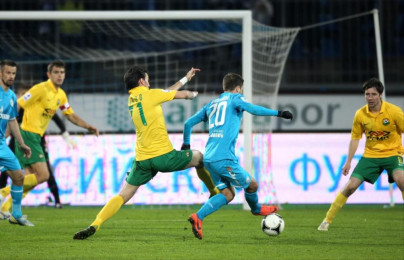 Матч 1/4 финала Кубка России «Зенит» — «Кубань»