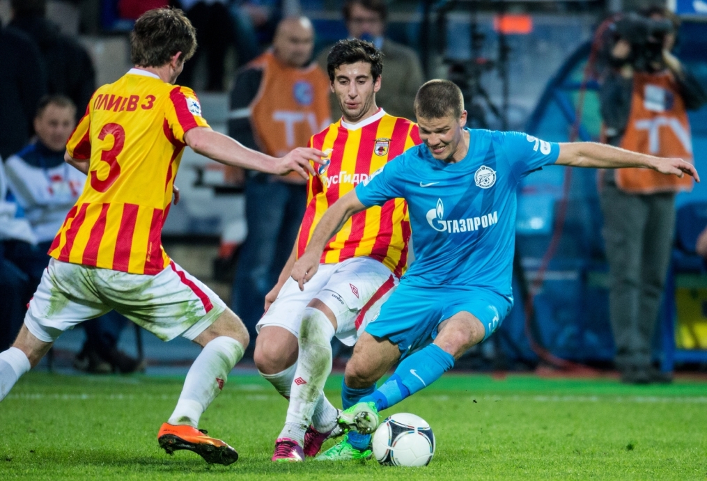 Чемпионат России 2012/2013,  «Зенит» — «Алания».