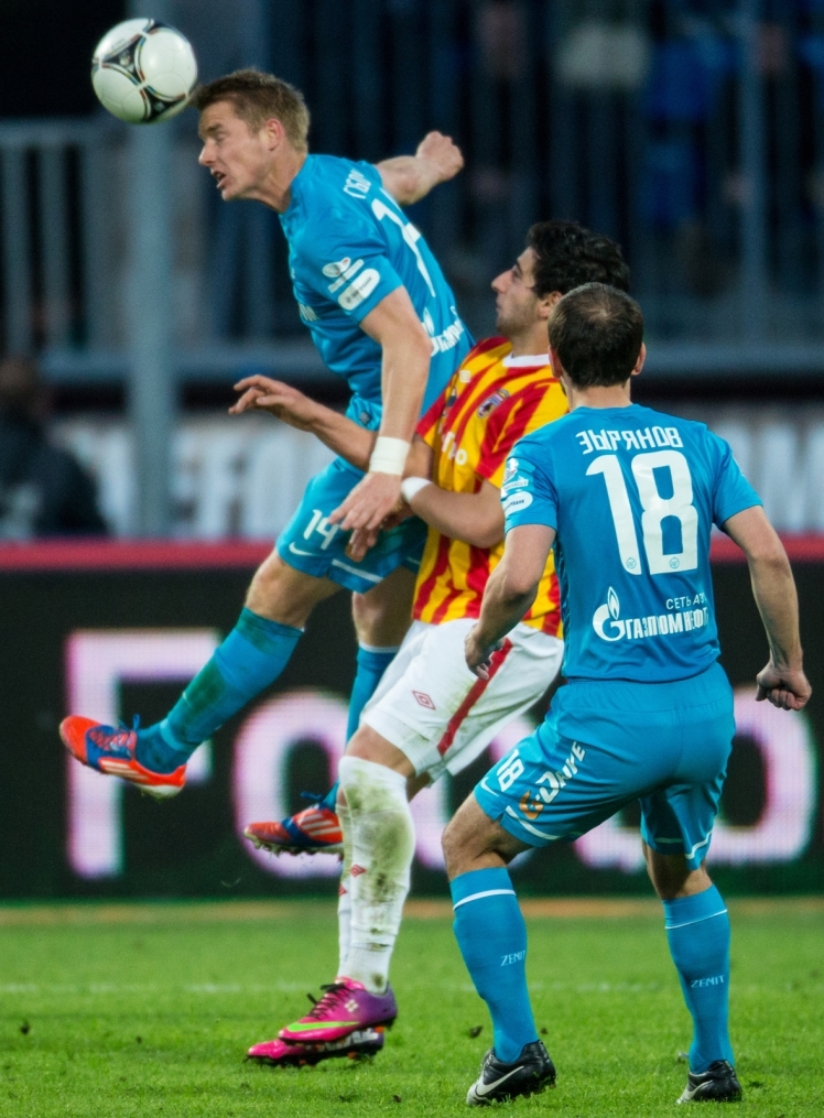 Чемпионат России 2012/2013,  «Зенит» — «Алания».