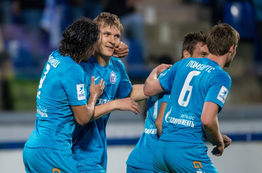 Чемпионат России 2012/2013,  «Зенит» — «Алания».