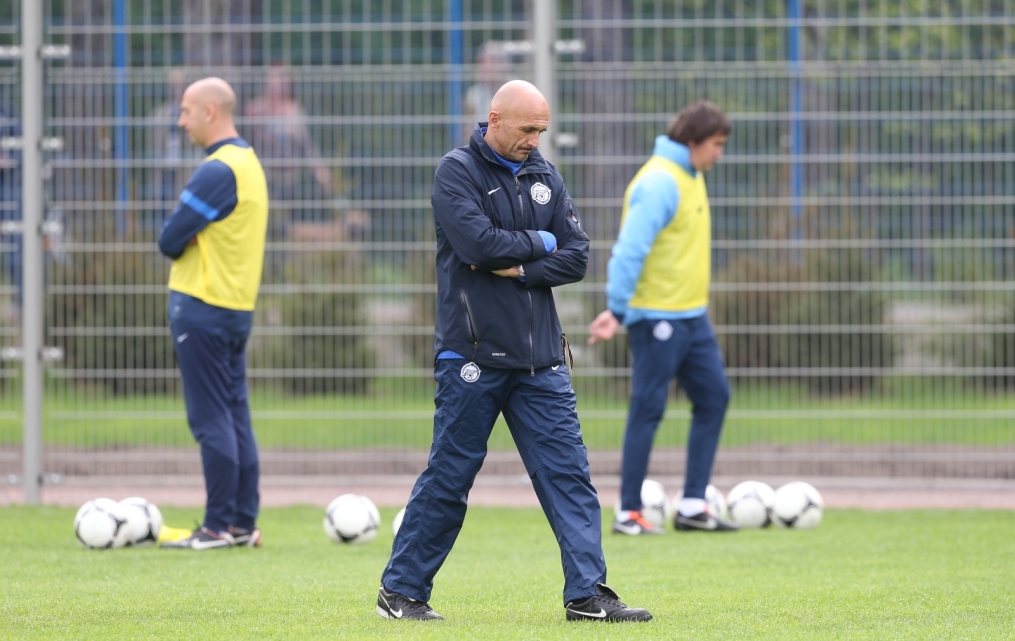 Тренировка «Зенита» перед матчем «Зенит» — «Зенит»