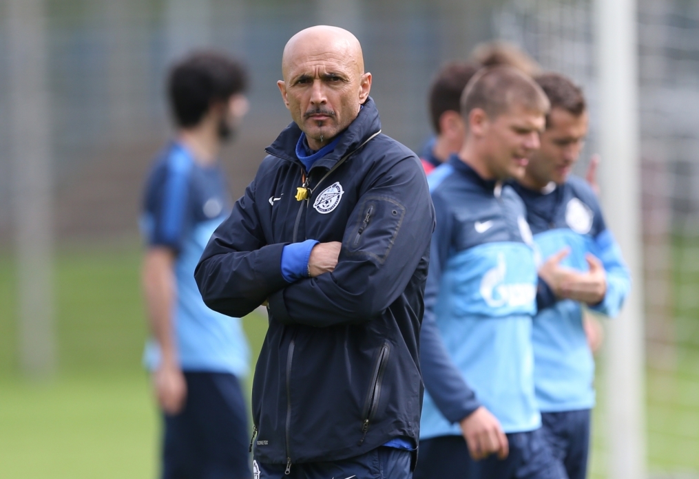 Тренировка «Зенита» перед матчем «Зенит» — «Волга»