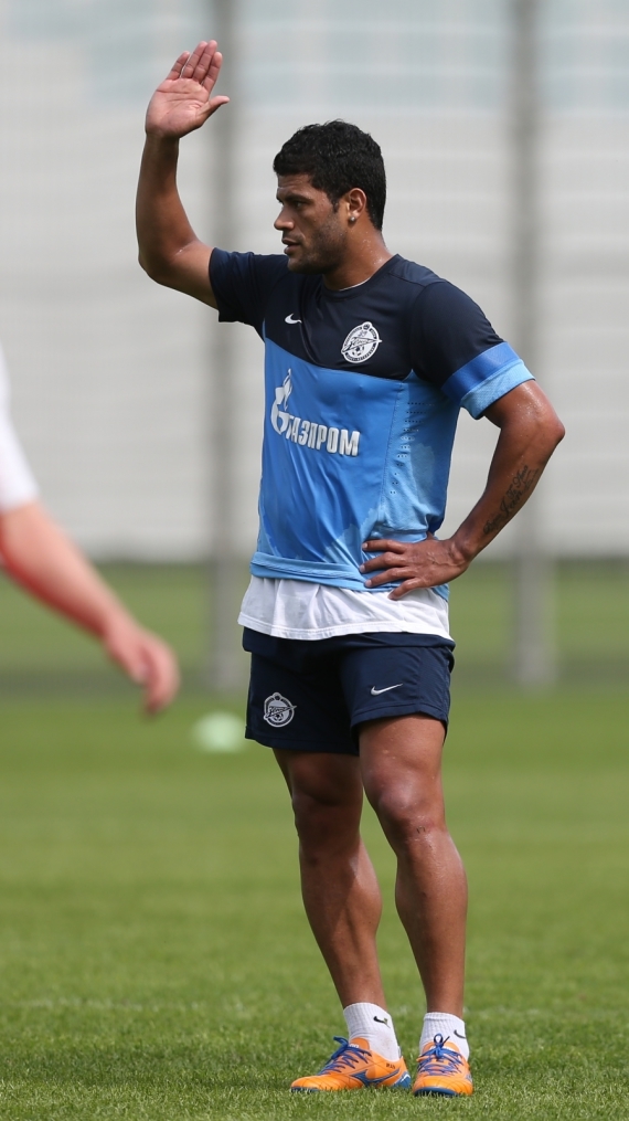 Тренировка «Зенита» перед матчем «Зенит» — «Волга»