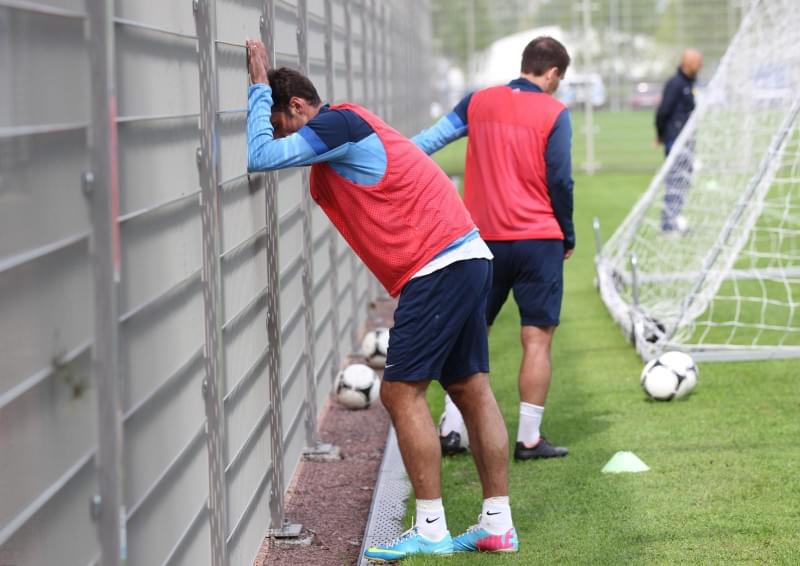 Тренировка «Зенита» перед матчем «Зенит» — «Волга»