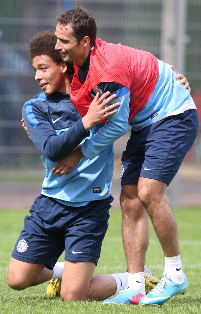 Тренировка «Зенита» перед матчем «Зенит» — «Волга»