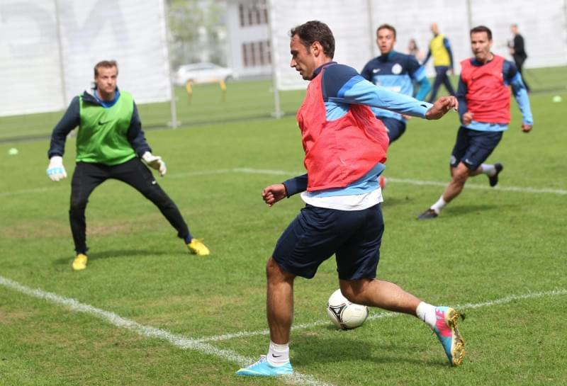 Тренировка «Зенита» перед матчем «Зенит» — «Волга»