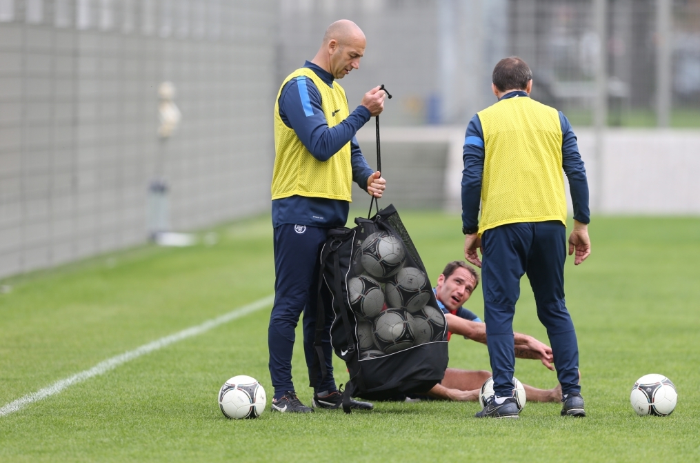 Тренировка «Зенита» перед матчем «Зенит» — «Волга»