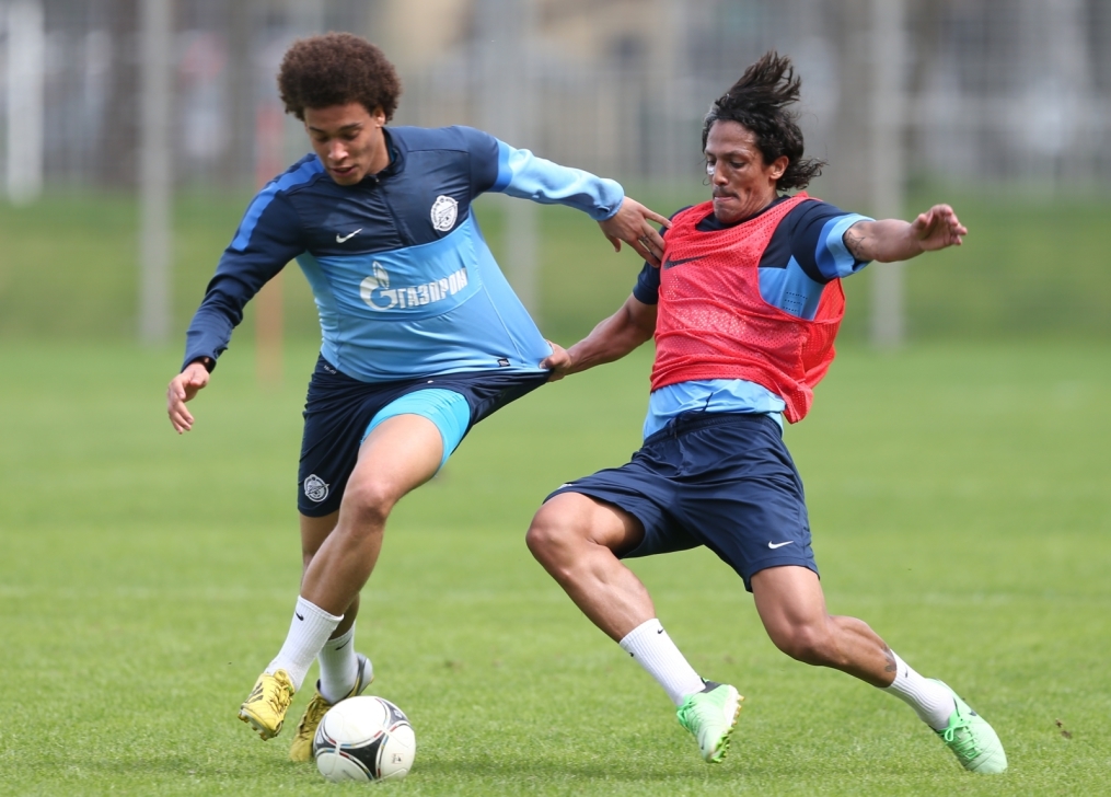 Тренировка «Зенита» перед матчем «Зенит» — «Волга»