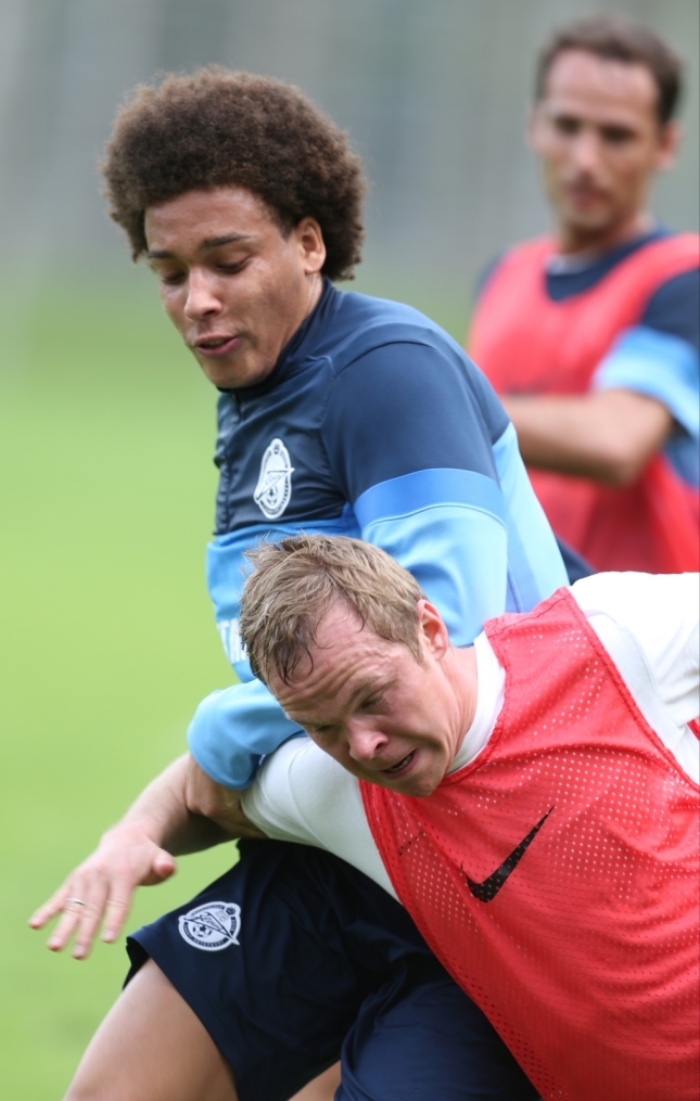 Тренировка «Зенита» перед матчем «Зенит» — «Волга»