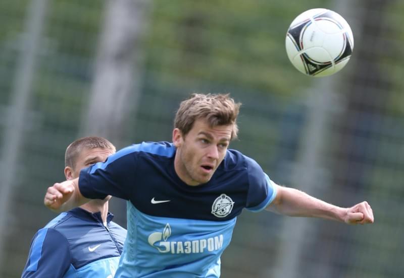 Тренировка «Зенита» перед матчем «Зенит» — «Волга»
