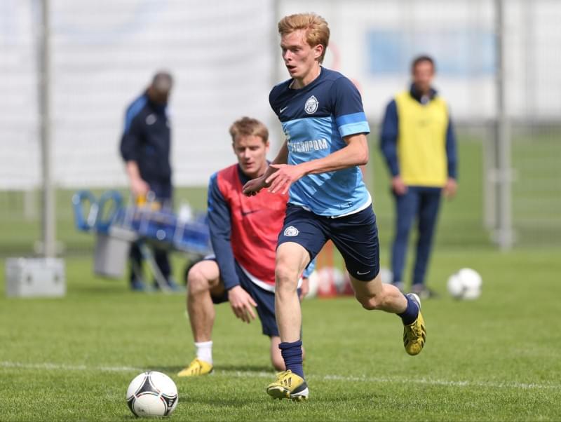 Тренировка «Зенита» перед матчем «Зенит» — «Волга»