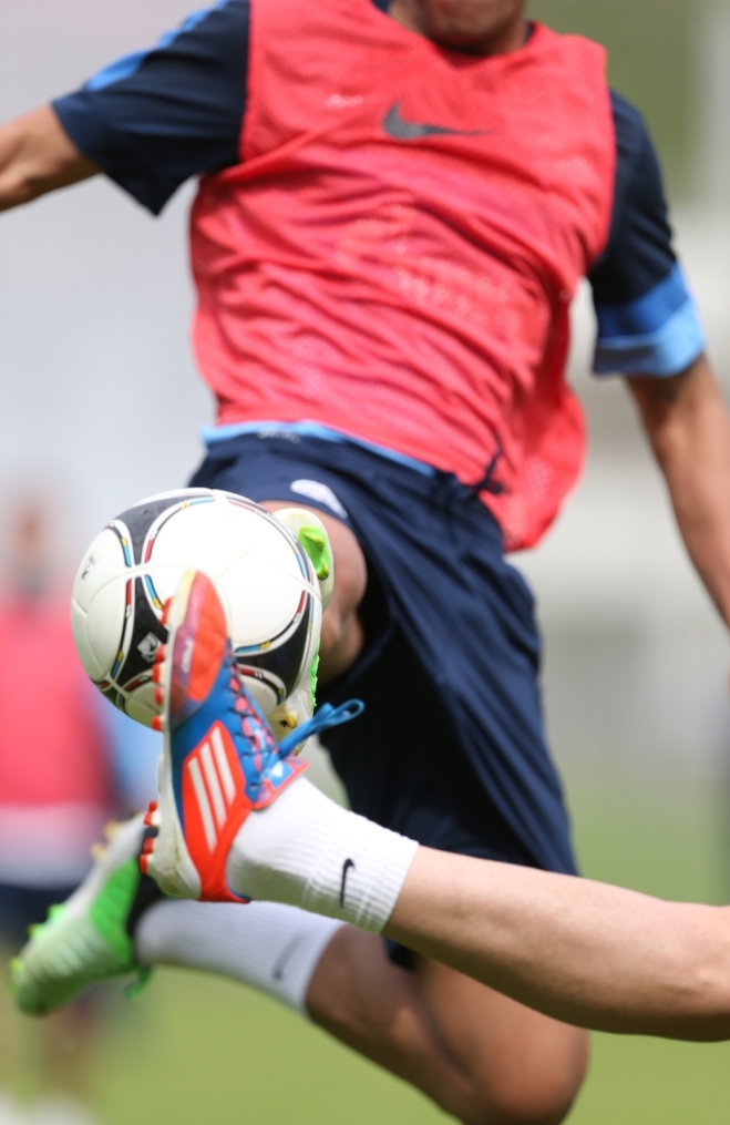 Тренировка «Зенита» перед матчем «Зенит» — «Волга»