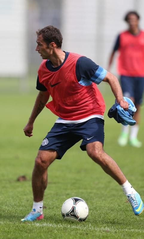 Тренировка «Зенита» перед матчем «Зенит» — «Волга»