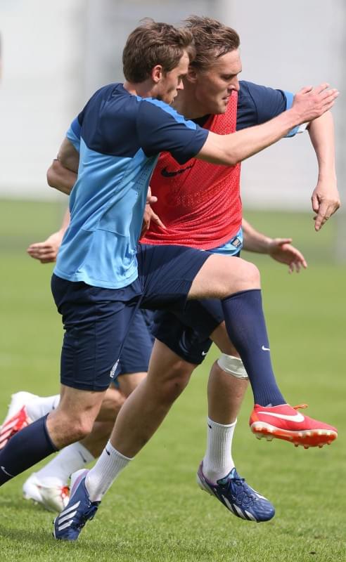 Тренировка «Зенита» перед матчем «Зенит» — «Волга»