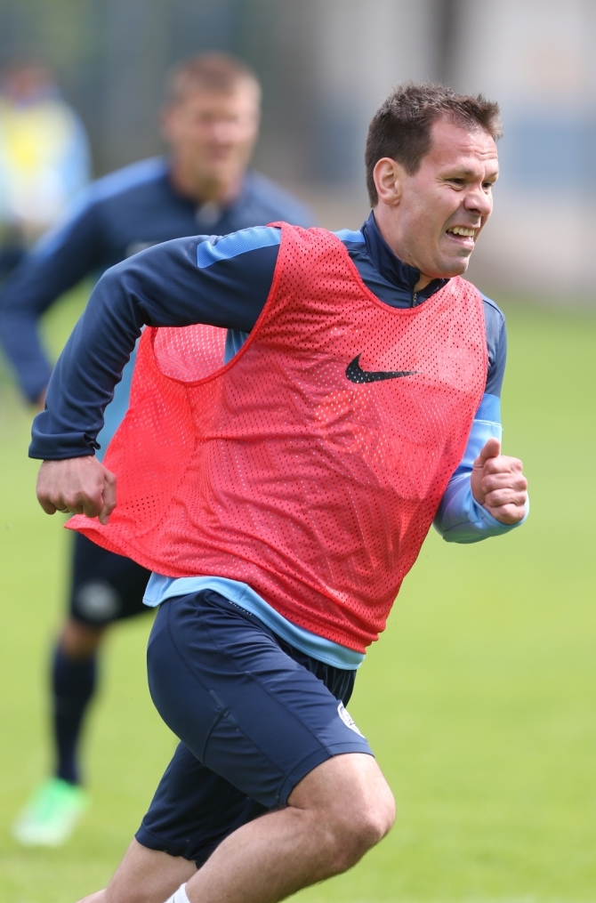 Тренировка «Зенита» перед матчем «Зенит» — «Волга»