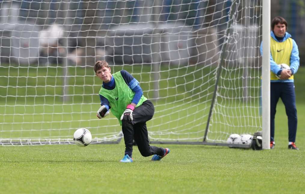 Тренировка «Зенита» перед матчем «Зенит» — «Волга»