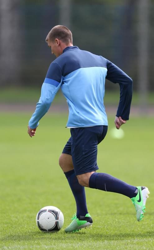 Тренировка «Зенита» перед матчем «Зенит» — «Волга»