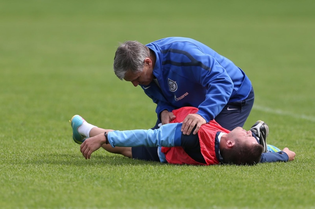 Тренировка «Зенита» перед матчем «Зенит» — «Волга»