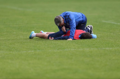 Тренировка «Зенита» перед матчем «Зенит» — «Волга»