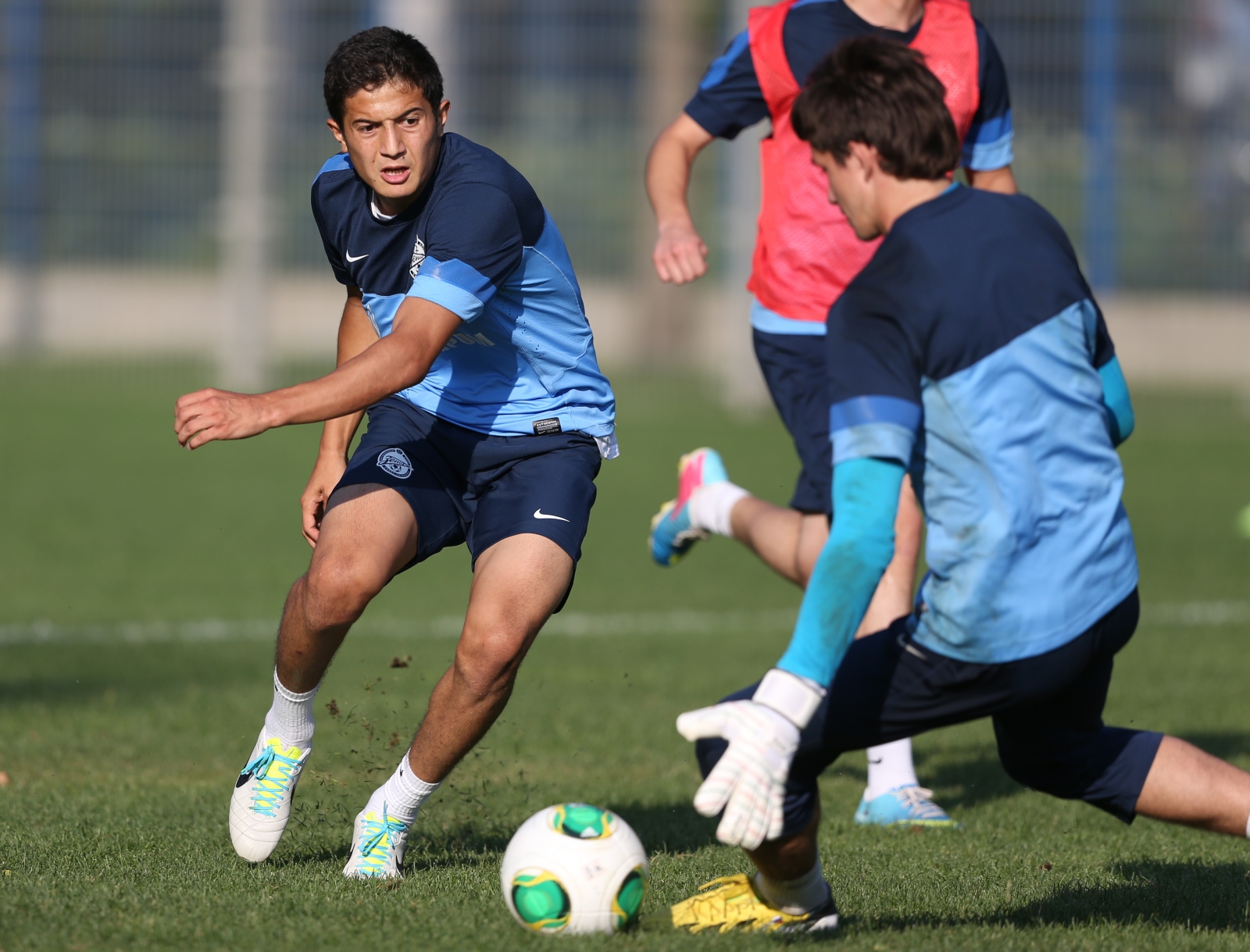 Сборы Зенита в Удельном парке: 28 июня, вечерняя тренировка