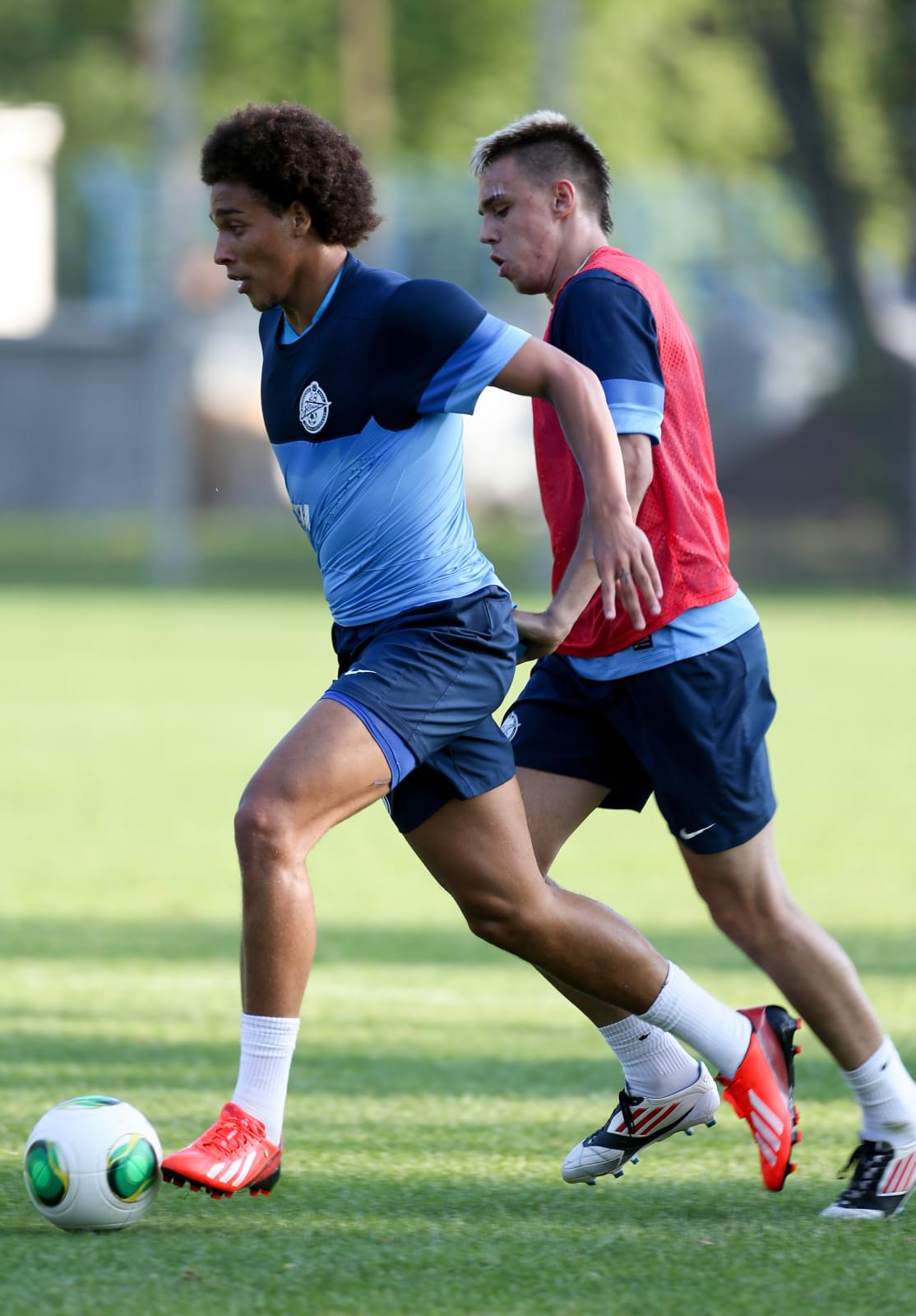 Сборы Зенита в Удельном парке: 28 июня, вечерняя тренировка