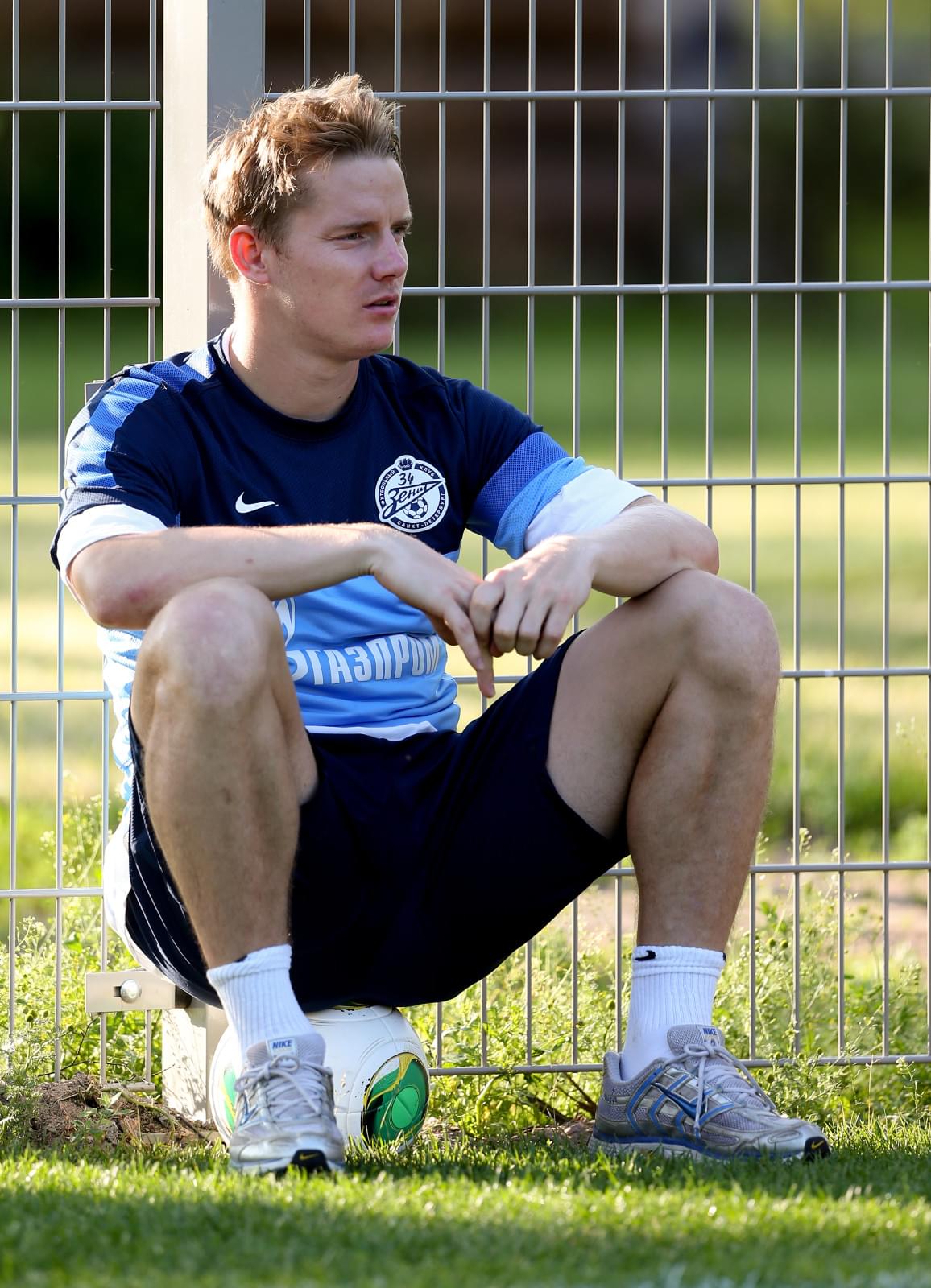 Сборы Зенита в Удельном парке: 28 июня, вечерняя тренировка