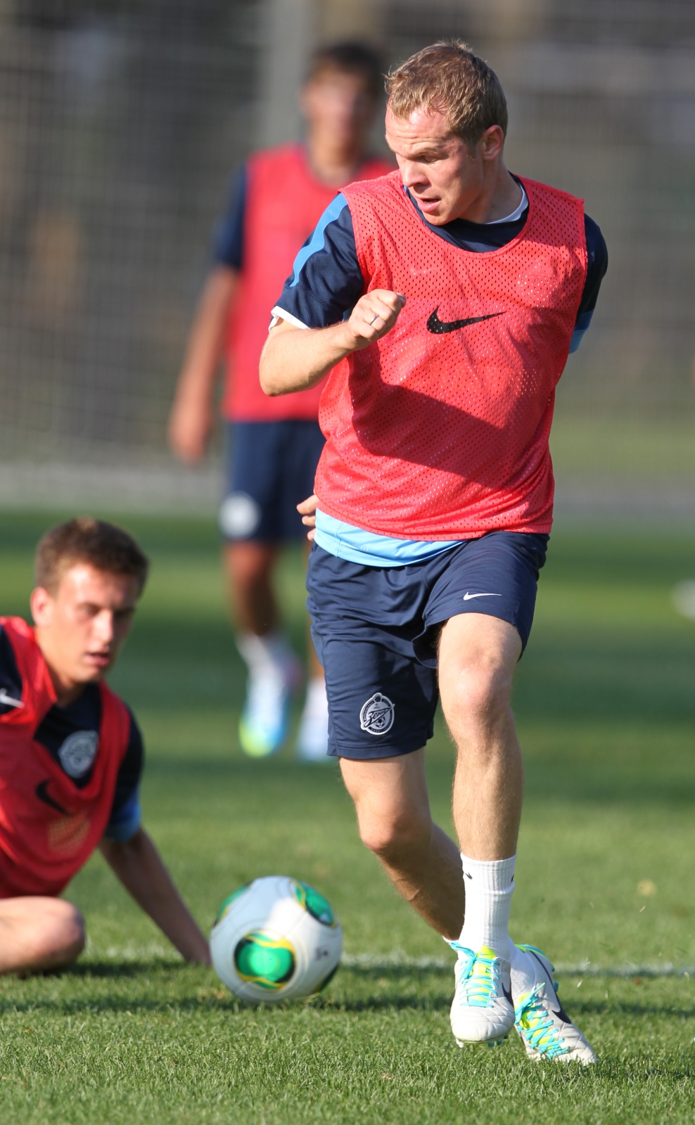 Сборы Зенита в Удельном парке: 28 июня, вечерняя тренировка