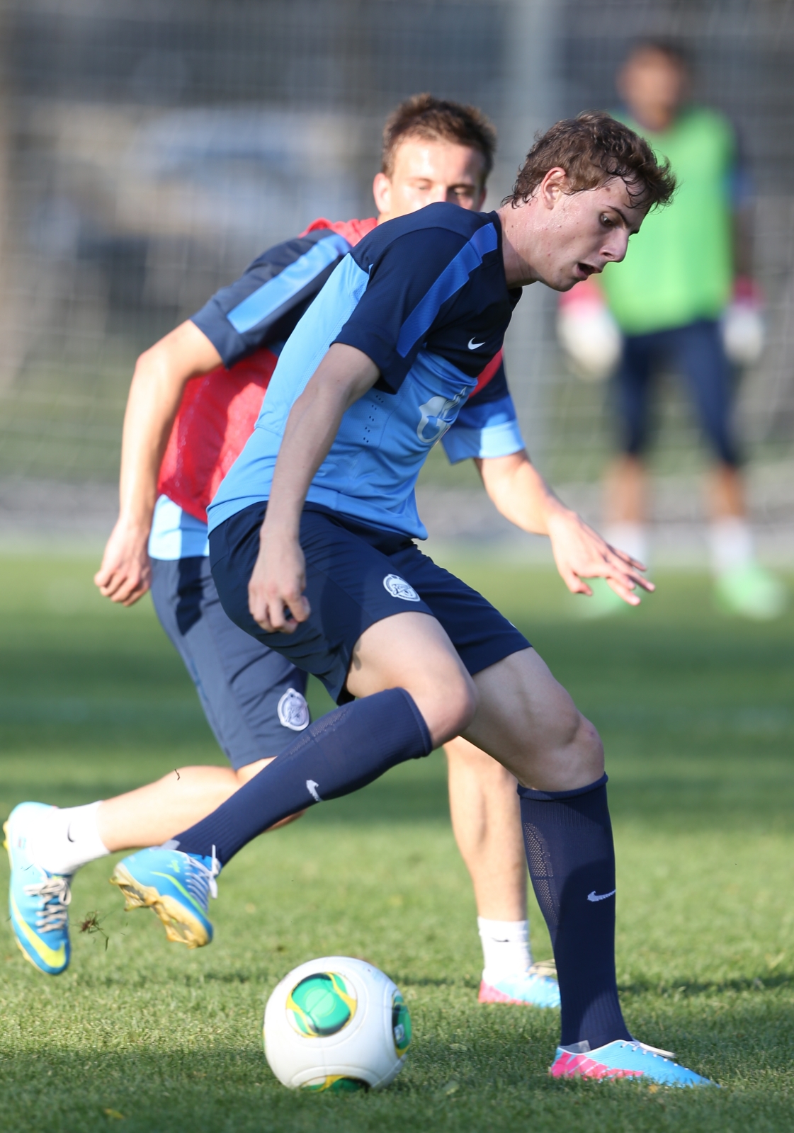 Сборы Зенита в Удельном парке: 28 июня, вечерняя тренировка