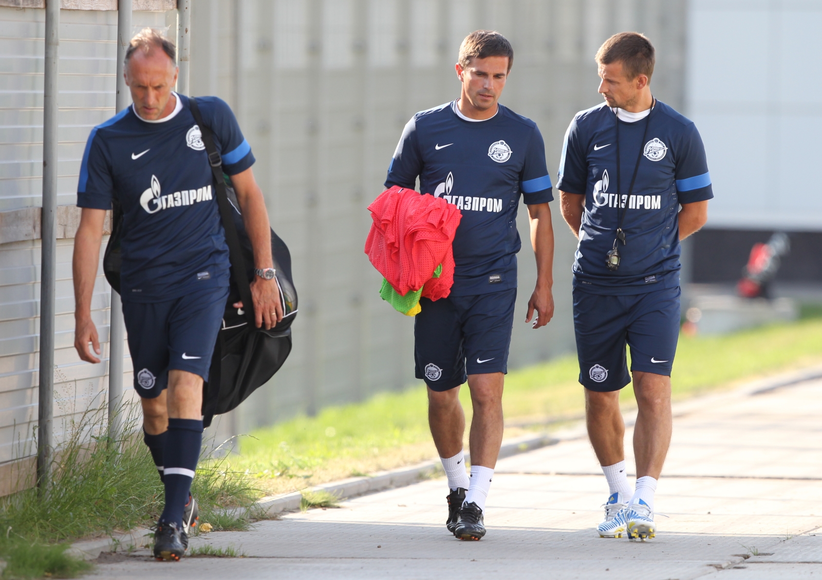 Сборы Зенита в Удельном парке: 28 июня, вечерняя тренировка