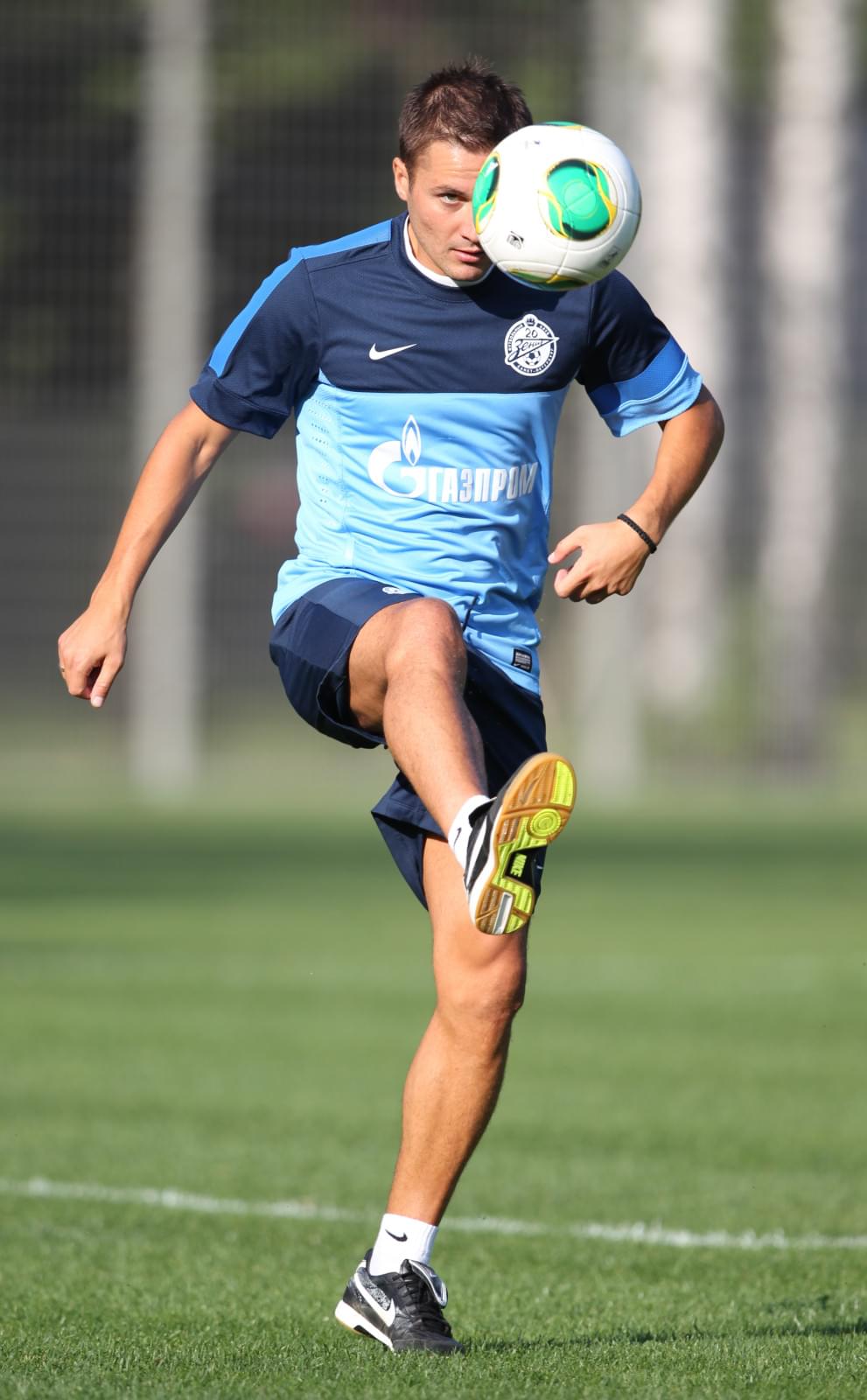 Сборы Зенита в Удельном парке: 28 июня, вечерняя тренировка