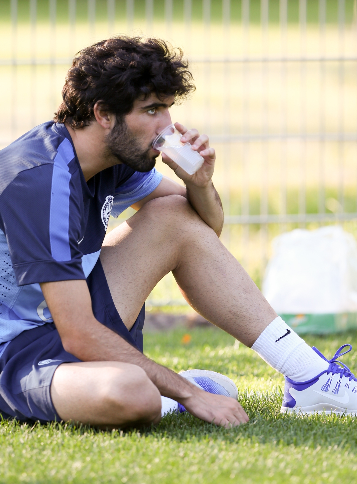 Сборы Зенита в Удельном парке: 28 июня, вечерняя тренировка