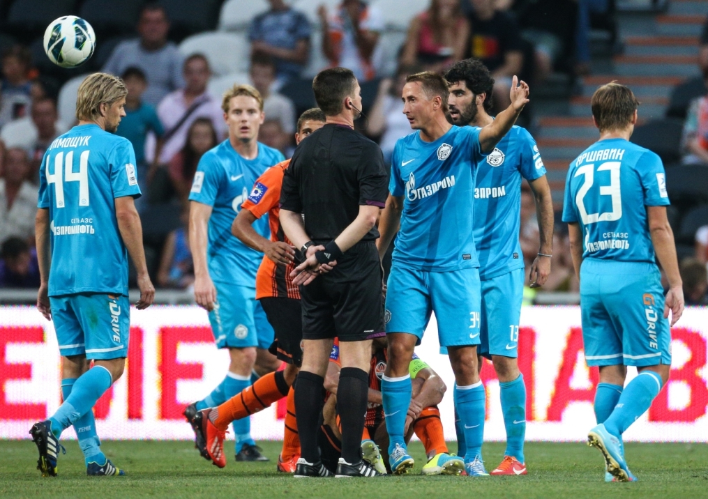 Объединенный турнир 2013. Матч «Шахтер» — «Зенит»