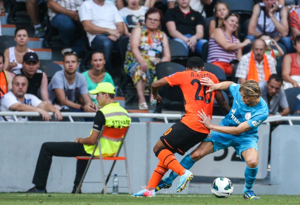 Объединенный турнир 2013. Матч «Шахтер» — «Зенит»