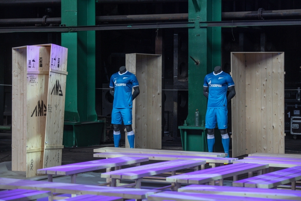 Презентация игровой формы ФК «Зенит» на сезон-2013/14