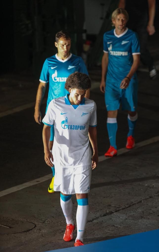 Презентация игровой формы ФК «Зенит» на сезон-2013/14