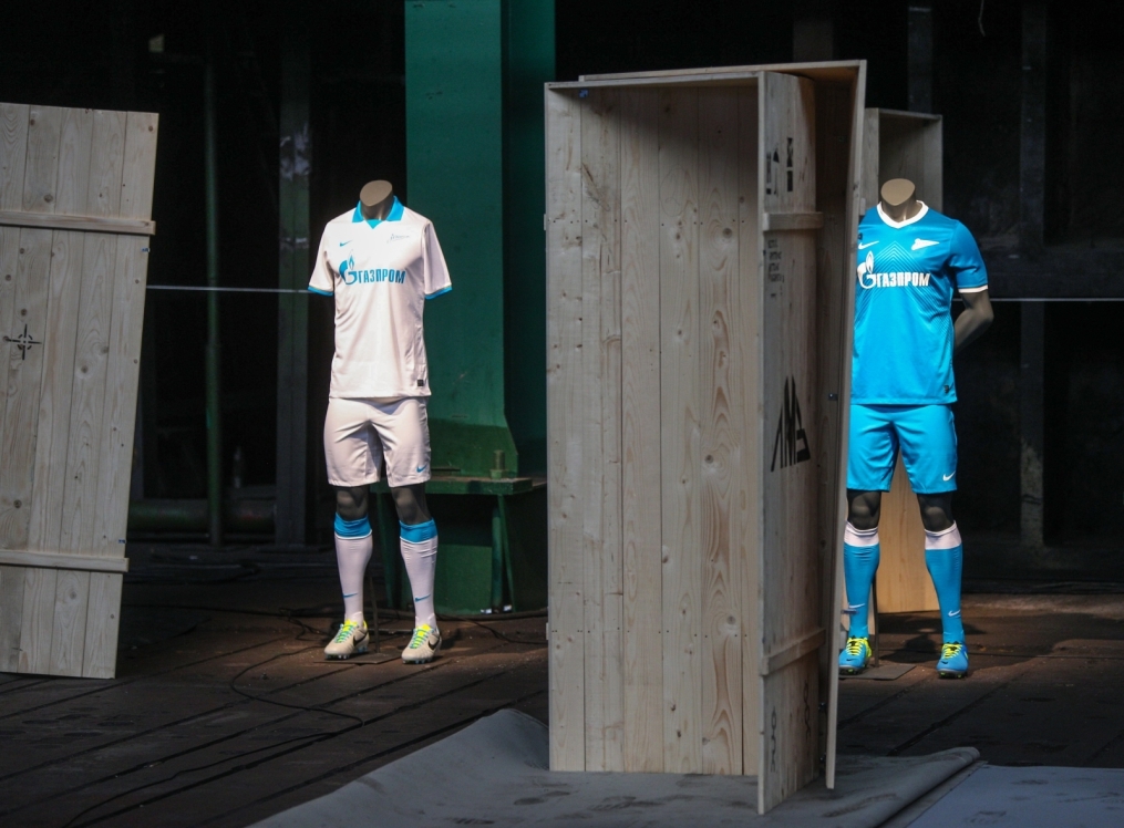 Презентация игровой формы ФК «Зенит» на сезон-2013/14