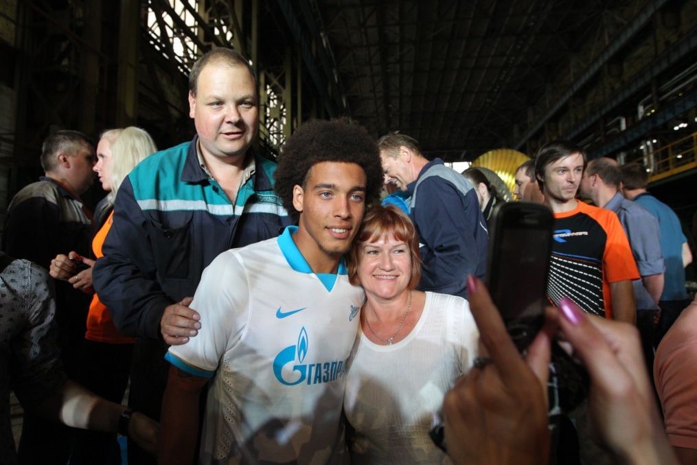 Презентация игровой формы ФК «Зенит» на сезон-2013/14