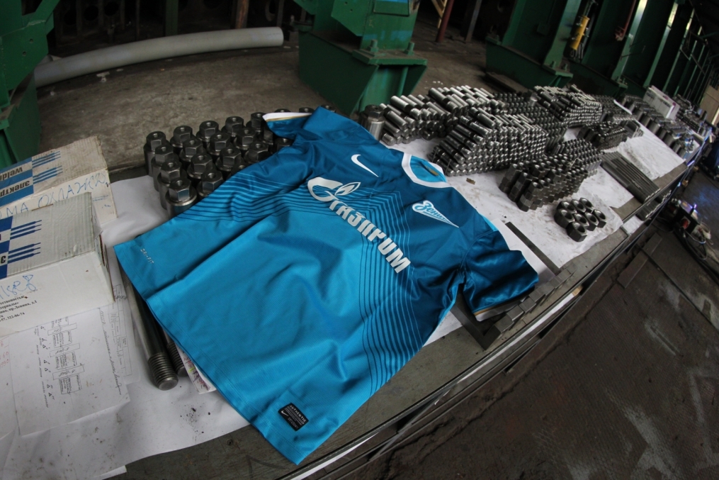 Презентация игровой формы ФК «Зенит» на сезон-2013/14