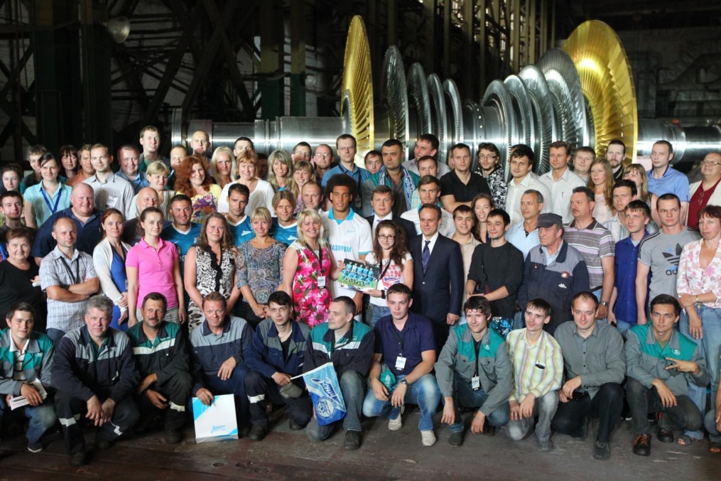 Презентация игровой формы ФК «Зенит» на сезон-2013/14