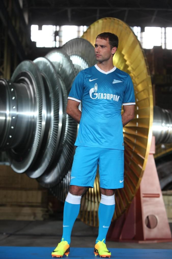 Презентация игровой формы ФК «Зенит» на сезон-2013/14