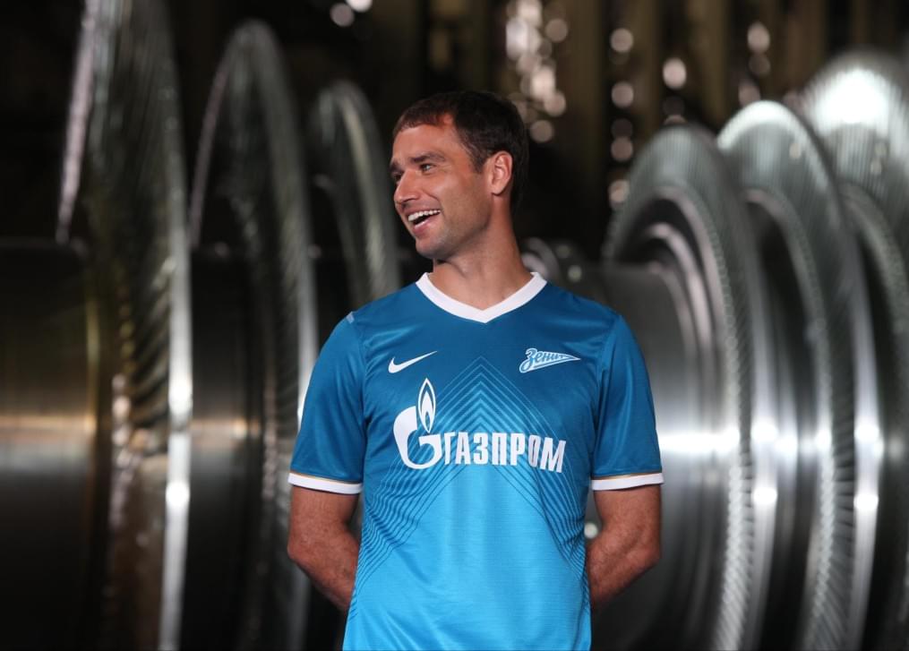 Презентация игровой формы ФК «Зенит» на сезон-2013/14