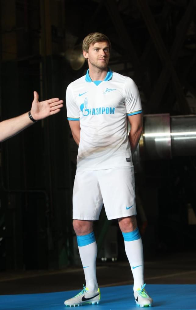 Презентация игровой формы ФК «Зенит» на сезон-2013/14