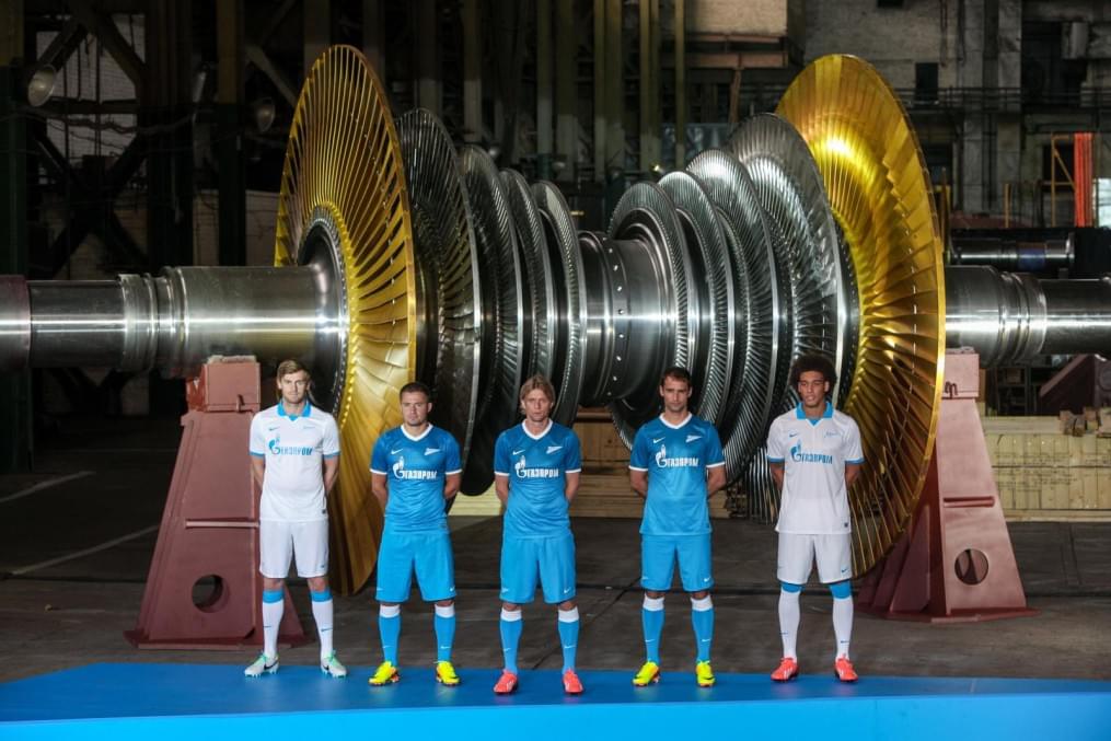 Презентация игровой формы ФК «Зенит» на сезон-2013/14