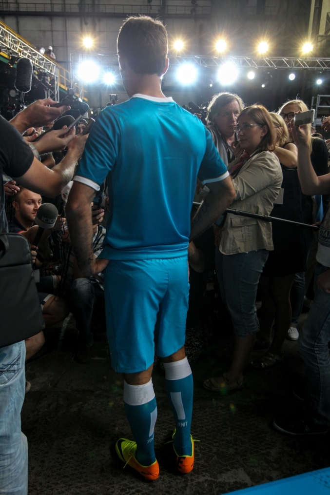 Презентация игровой формы ФК «Зенит» на сезон-2013/14